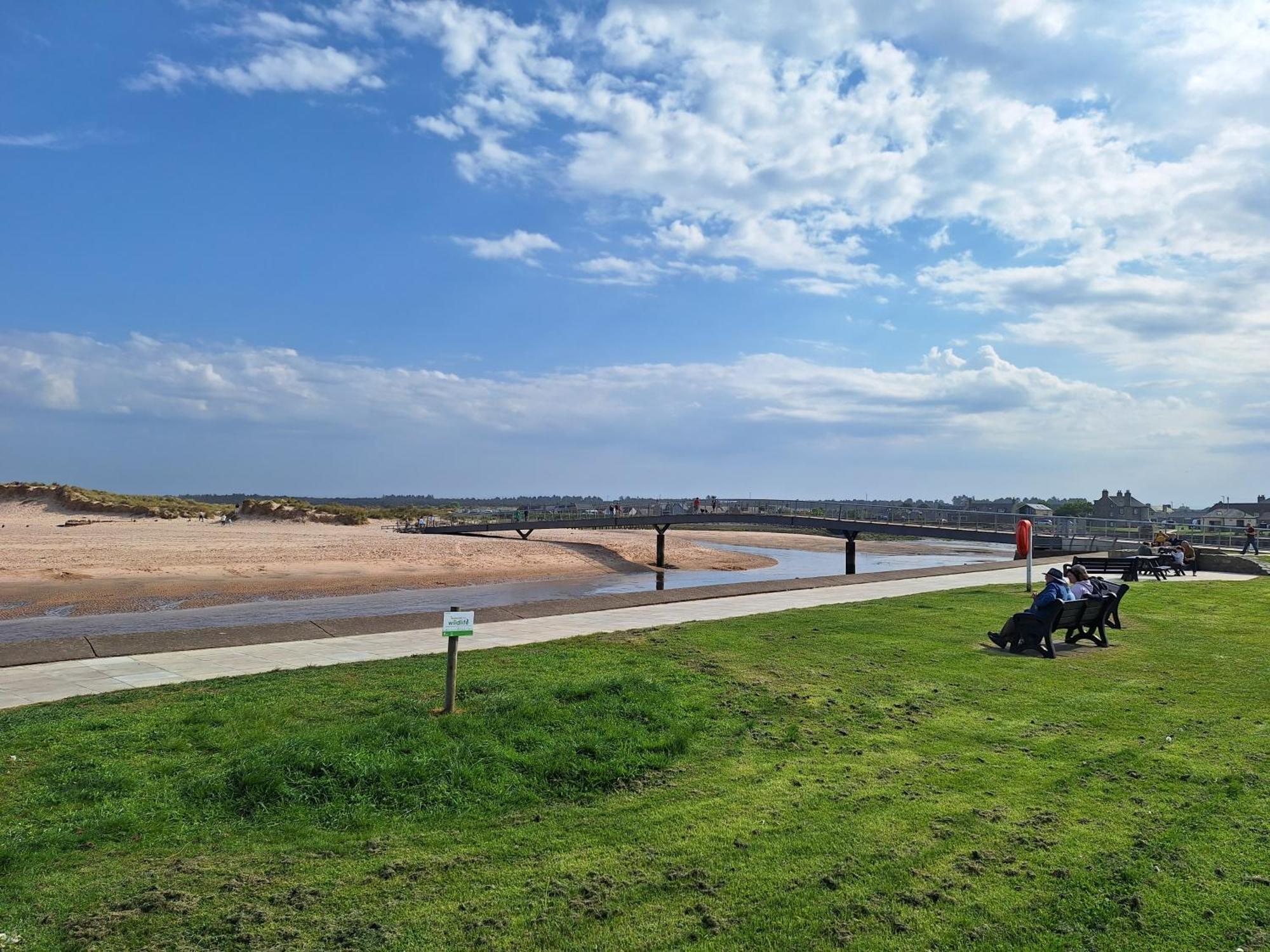 1 Fulmar Road**Next To West Beach And Golf Course Lossiemouth Exterior photo